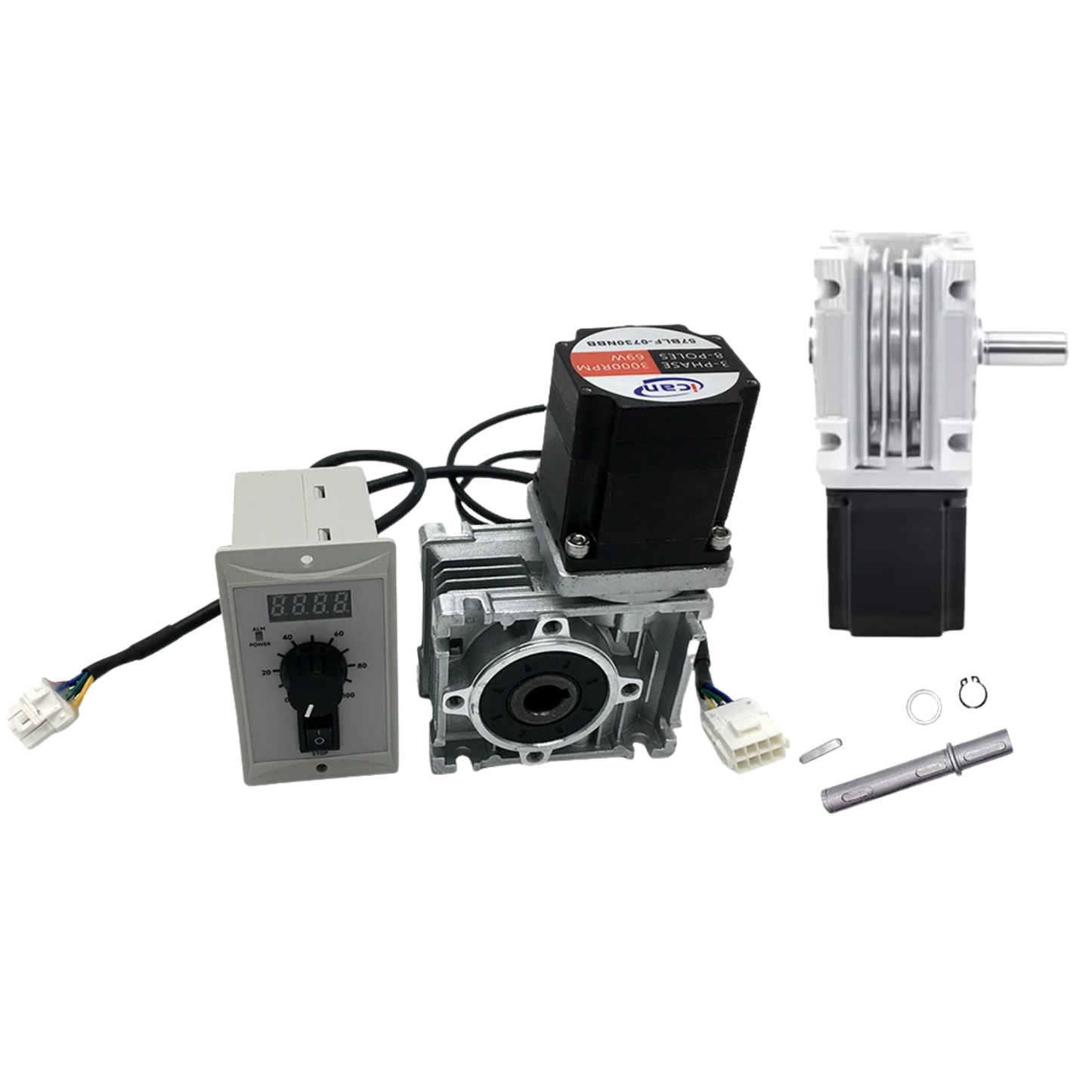 125W High Torque Double Shaft Brushless Motor Kit