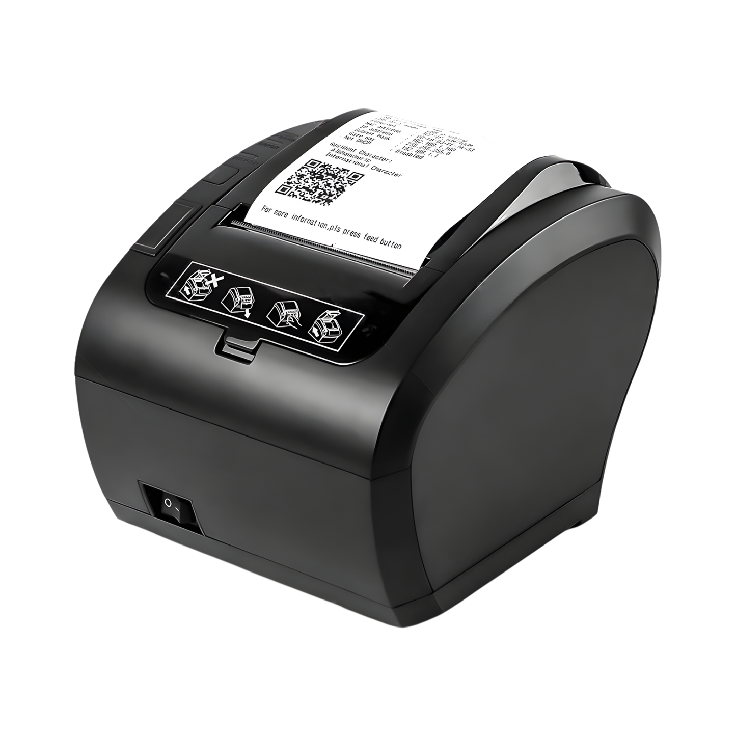 80mm Thermal Receipt Printer USB LAN Serial Bluetooth POS