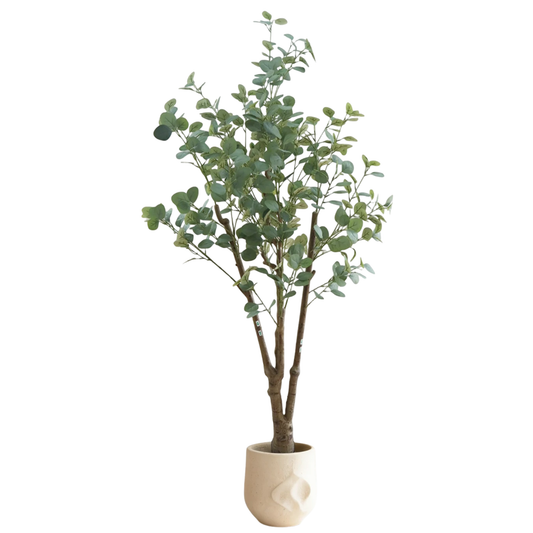 Faux Eucalyptus Plant Low-Maintenance Home & Office Decor