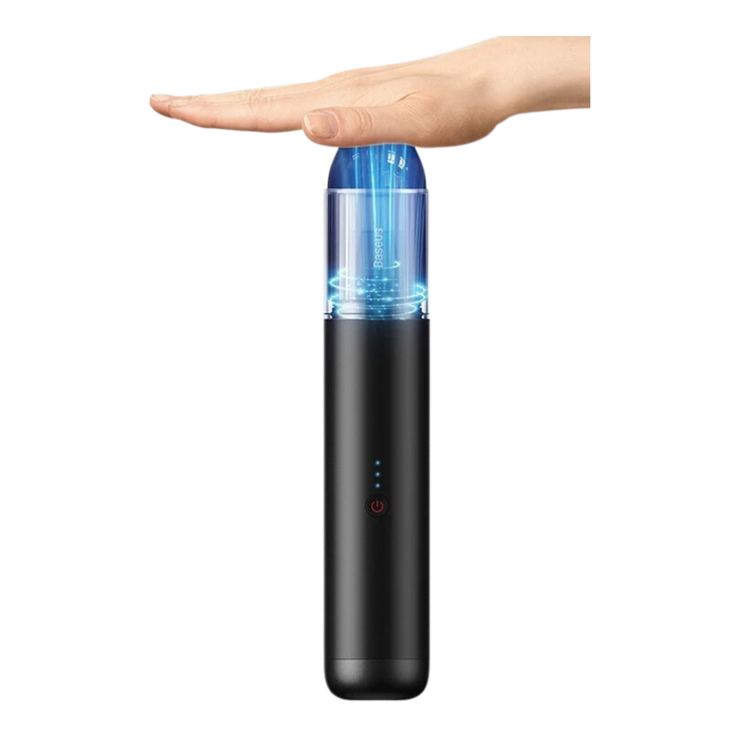 2-in-1 Cordless Car Vacuum Cleaner with Blowpipe & LED