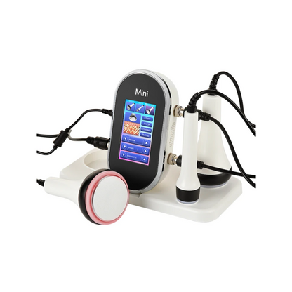 White 40K Cavitation Beauty Machine for Face and Body Shaping