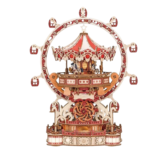 DIY Wooden 3D Puzzle Model Kit Birthday Gift Toy