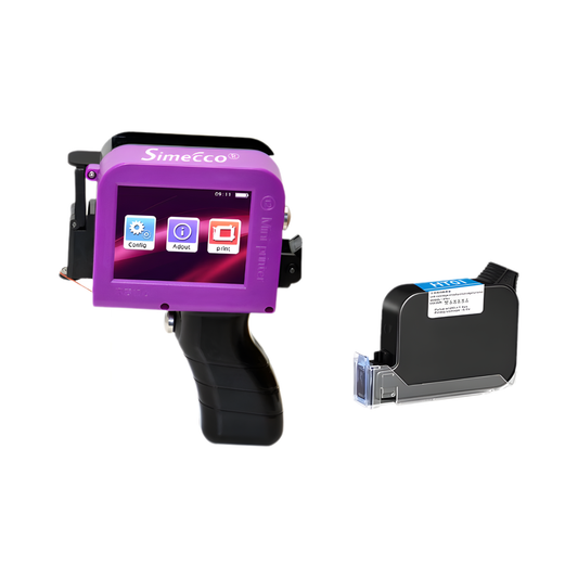 Portable Handheld Inkjet Label Printer for Text and Dates