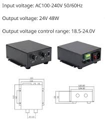 200W Digital Light Controller 6-Channel 24V