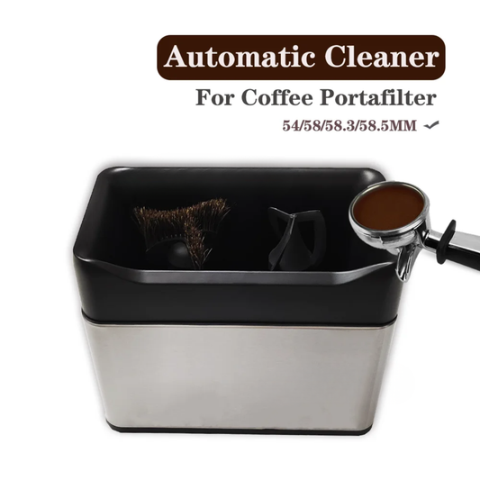 54–58.5mm Coffee Portafilter Cleaner Electric Stainless Steel