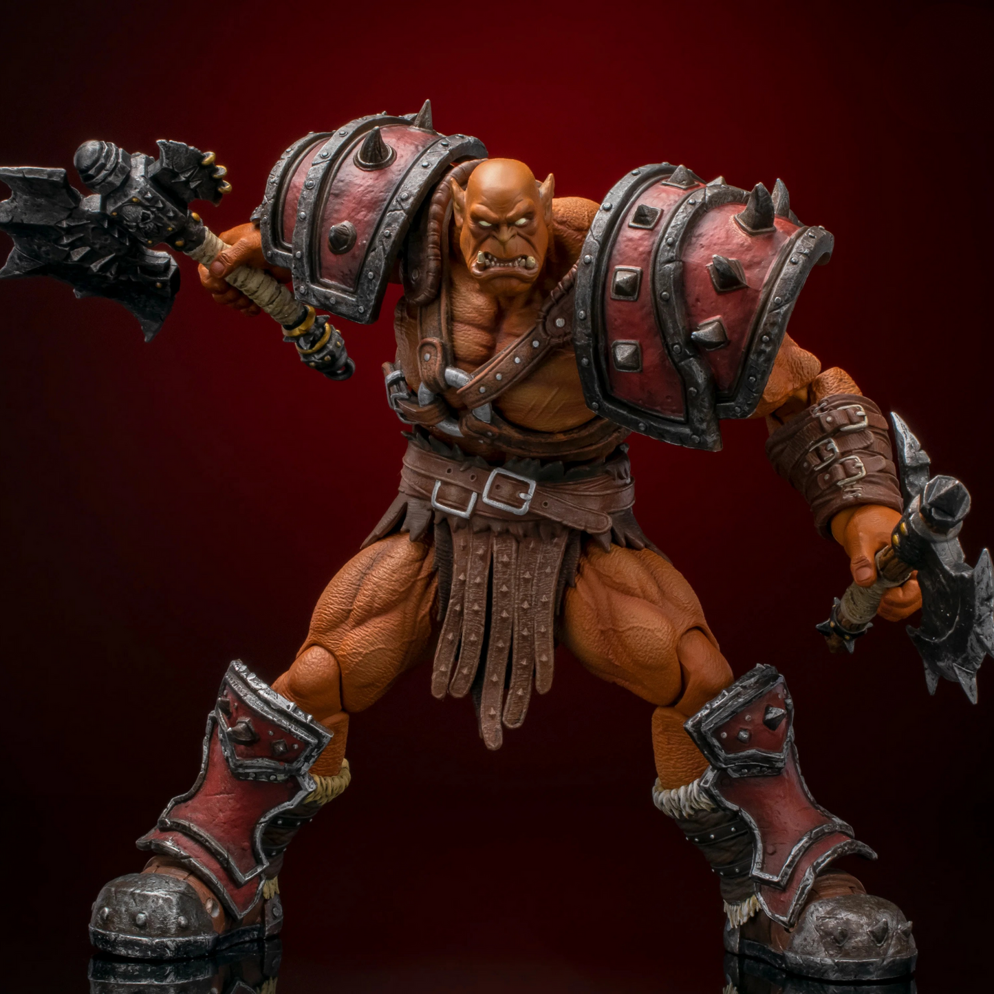 Special Edition Orc Warrior Action Figure Brown Box