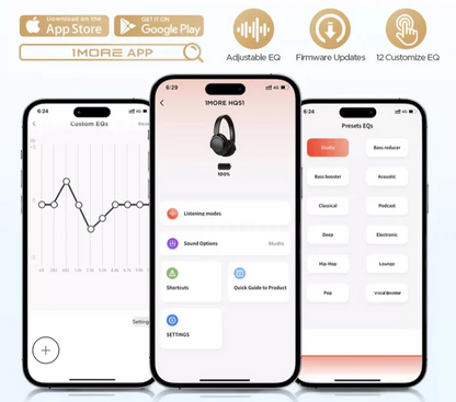 Wireless Bluetooth Headphones with ANC and Hi Res Audio Silver