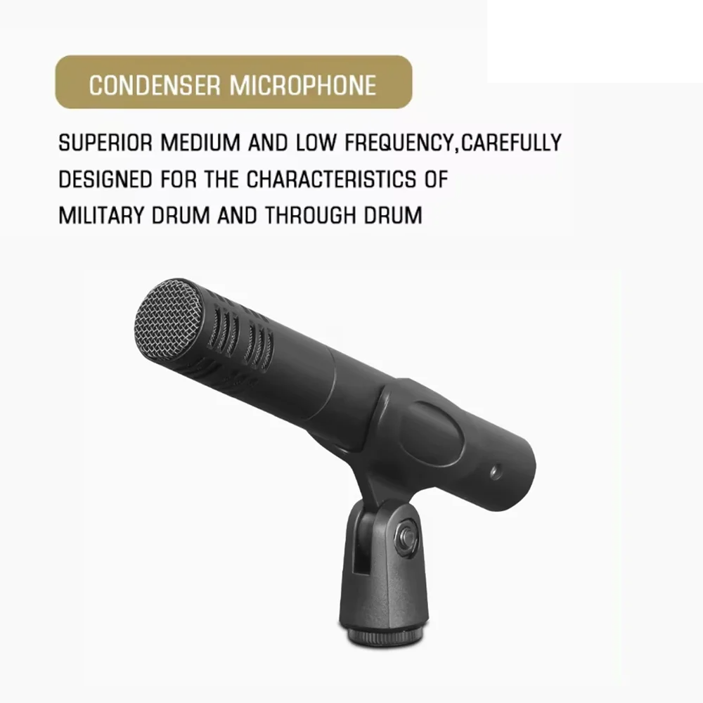 Dynamic Drum Mic Kit 7 Piece for Bass and Snare