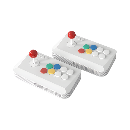 Dual Wireless Game Controller Arcade Stick Bluetooth 2PCS