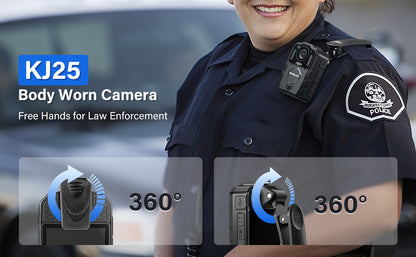 1080p Body Camera with Night Vision and 13H Recording