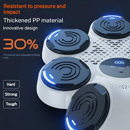 White Music Boxing Machine Bluetooth Wall Mounted Gym Target