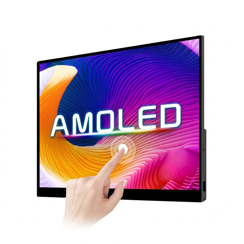 15.6 Inch 4K OLED Touch Portable Gaming Monitor USB-C HDMI