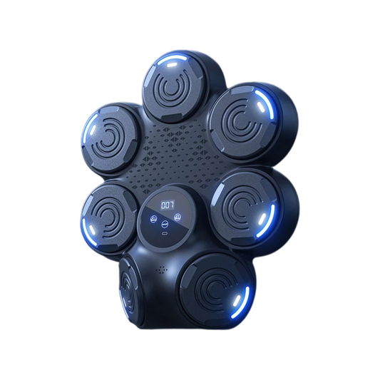 Wall Mounted Boxing Punch Target Black Electronic Gym Equipment