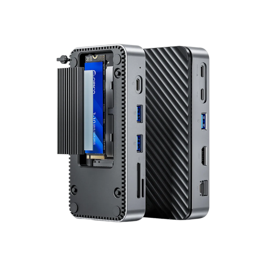 ORICO 1TB NVMe SSD Enclosure Dock with HDMI and Cooling Fan
