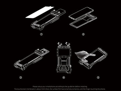 Waterproof Diving Case for iPhone 16 Dynamic Black