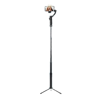 AI Face Tracking Smartphone Gimbal Stabilizer with Fill Light