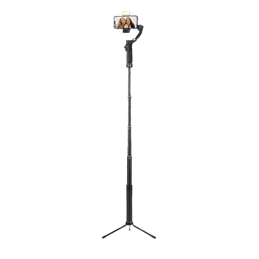AI Face Tracking Smartphone Gimbal Stabilizer with Fill Light