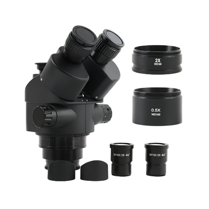3.5X-90X Trinocular Stereo Microscope with Barlow Lens