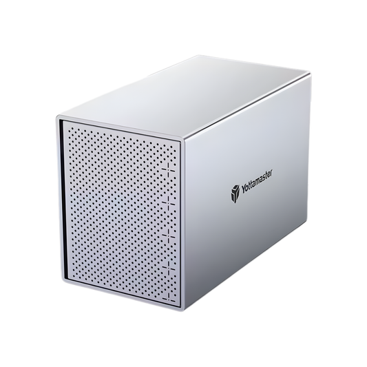Aluminum 5 Bay Hard Drive Enclosure Type B USB3.1