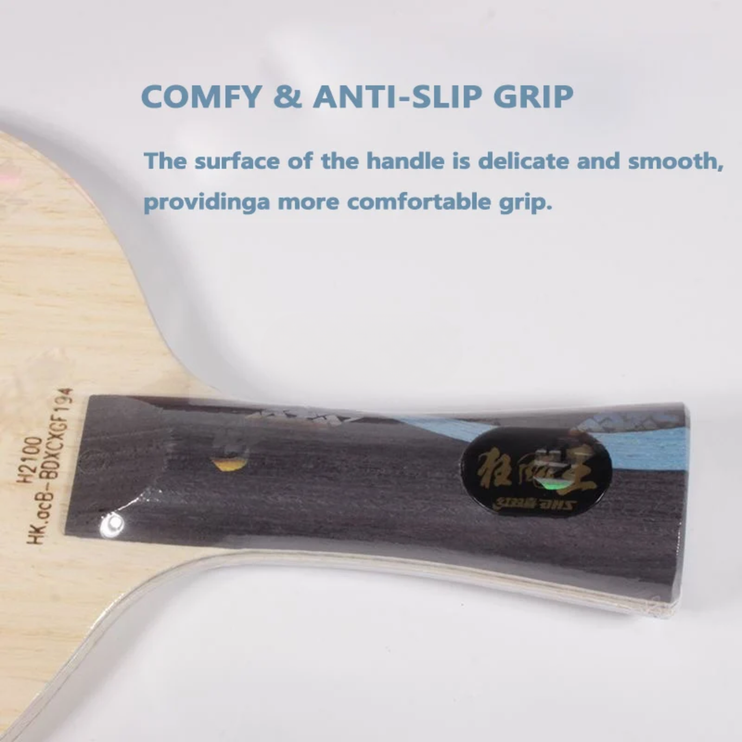 Blue AC Carbon Table Tennis Blade CS Handle