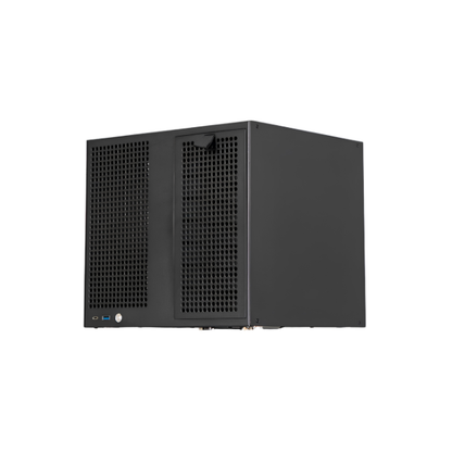 Black 21.8L 8-Bay NAS Chassis with ATX PSU
