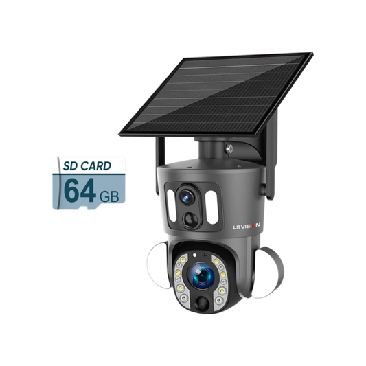 8MP WiFi 20X Zoom Camera with 64GB Storage