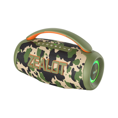 Bluetooth Speaker 60W with IPX6 Waterproof Camouflage