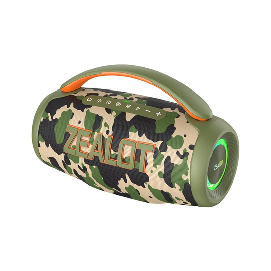 Bluetooth Speaker 60W with IPX6 Waterproof Camouflage