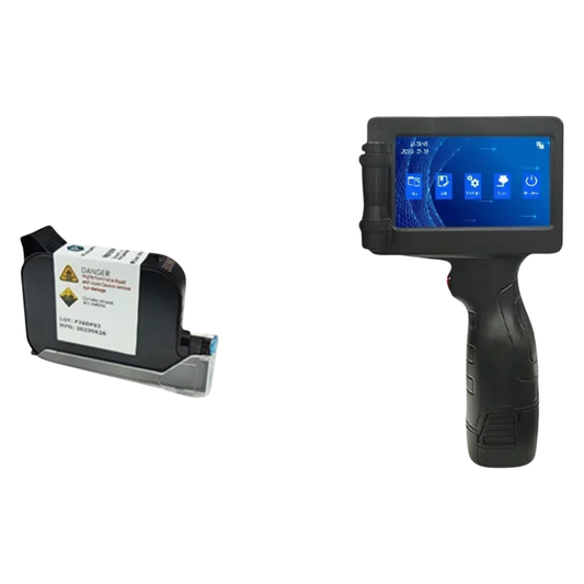 Portable 12.7mm Inkjet Date Code Printer with Ink