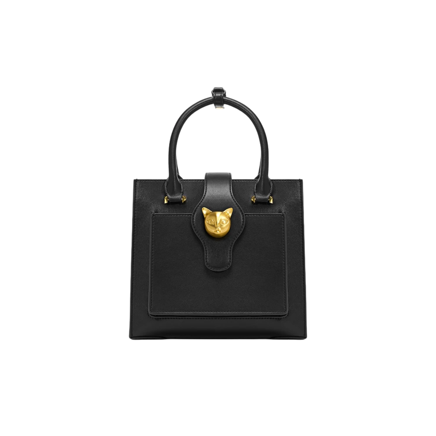 Women’s Black Leather Shoulder Bag Casual Crossbody Handbag