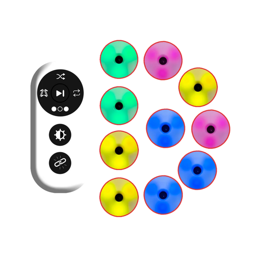 Agility Training Light System Set of 10 with Remote