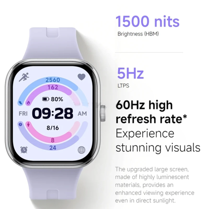 Smartwatch AMOLED Screen 150 Plus Sports Modes Gray