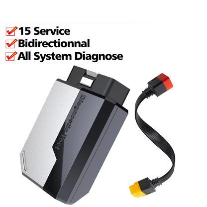 Bi-Directional OBD2 Car Scanner with 15 Service Modes