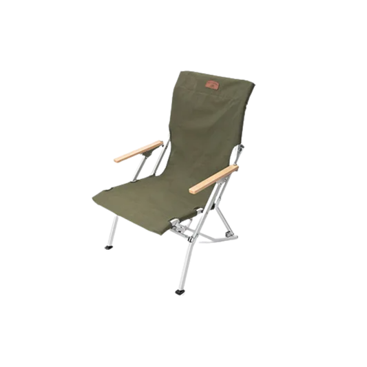 Heavy Duty Camping Chair with Backrest Easy Transport