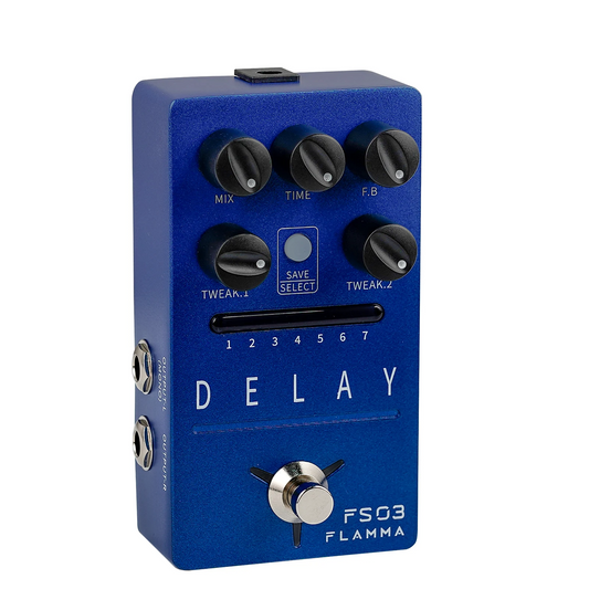 Guitar Delay Pedal FS03 with Looper and Tap Tempo