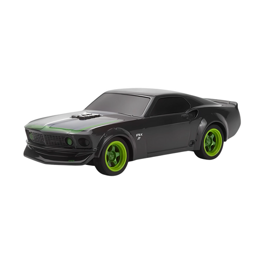 Portable 1/64 RC Race Car for Desktop Fun