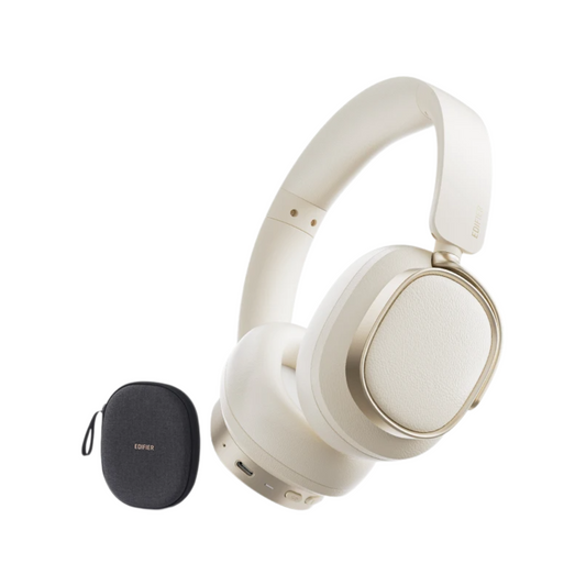 Edifier ES850NB Hi Res Bluetooth Headset Noise Cancelling Ivory