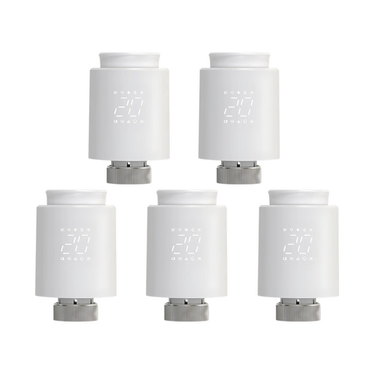 ZigBee TRV 5 Pack Tuya App and Alexa Compatible