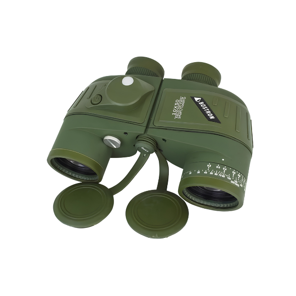 10x50 Military Binoculars Waterproof Compass Rangefinder Green