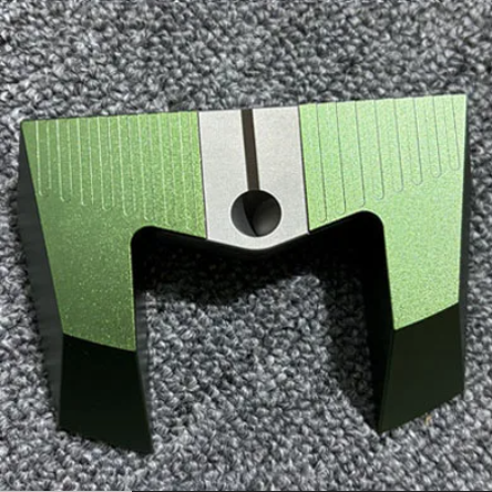 Green Zero Torque Golf Club Head for Mezz-Style Putter