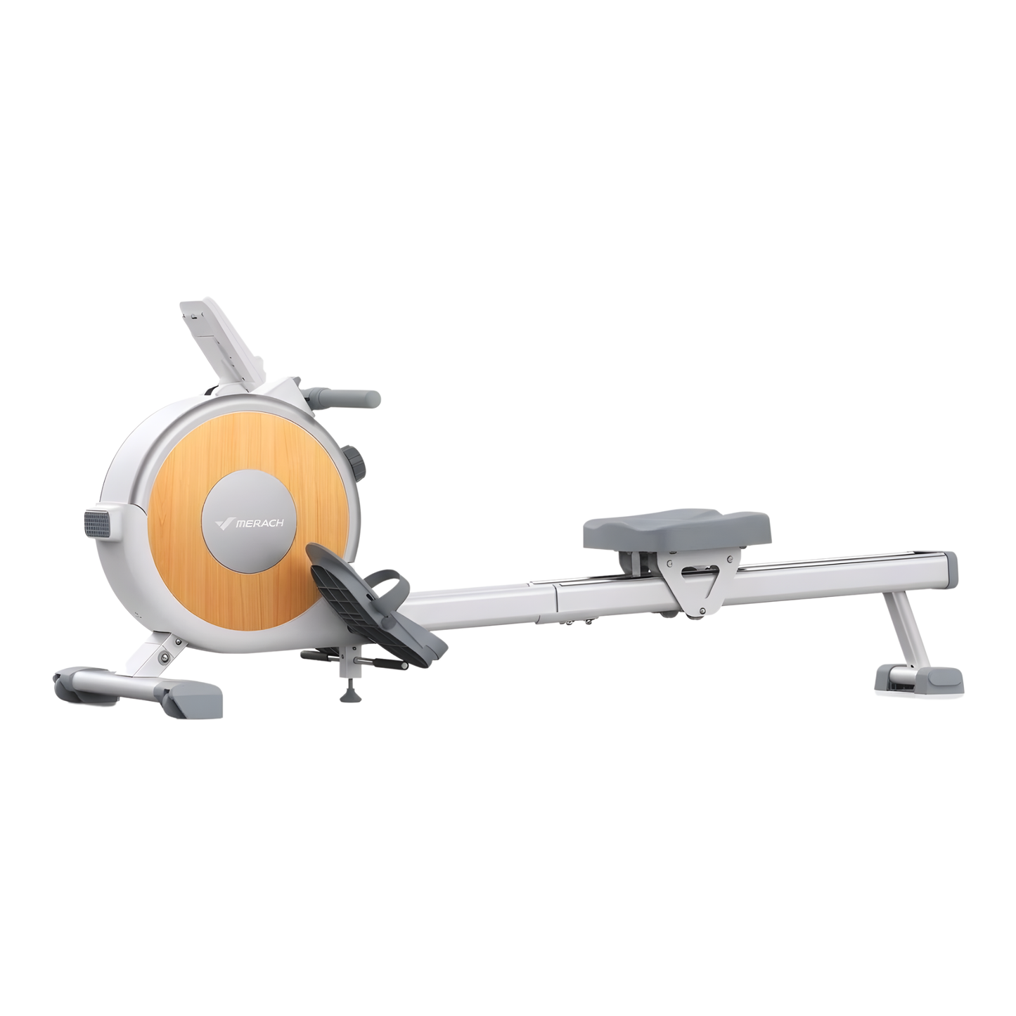 Magnetic Rowing Machine 16-Level Quiet Resistance Dual Rail