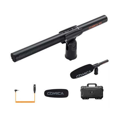Professional XLR Shotgun Microphone for Video Recording