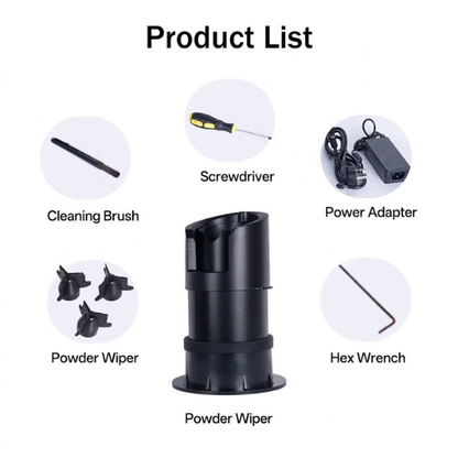 58mm Electric Portafilter Cleaner 352RPM Coffee Machine