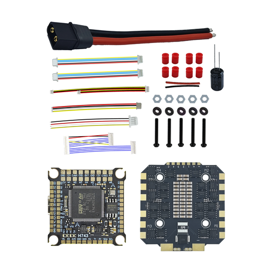 H743 FPV Flight Controller 120A ESC Stack