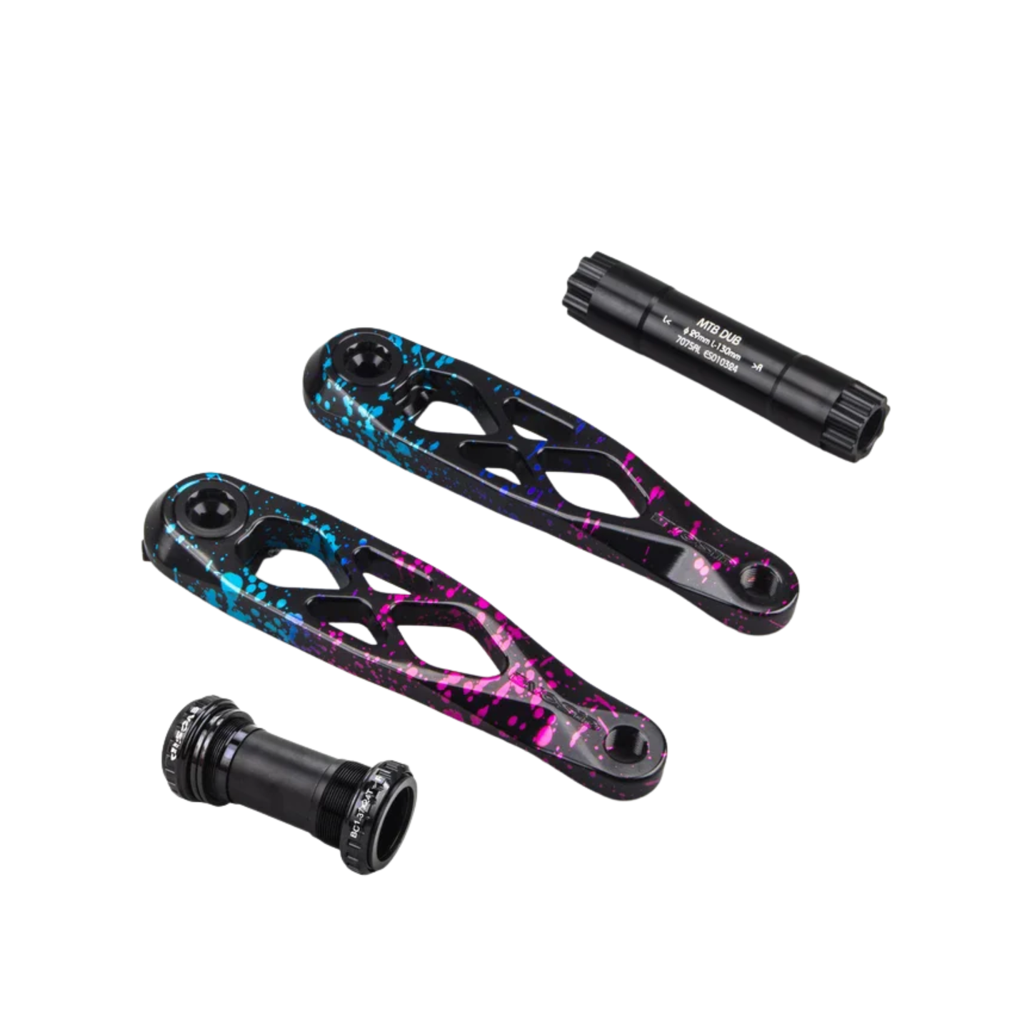 175mm Rainbow MTB Bike Crank Ultralight DUB Axis