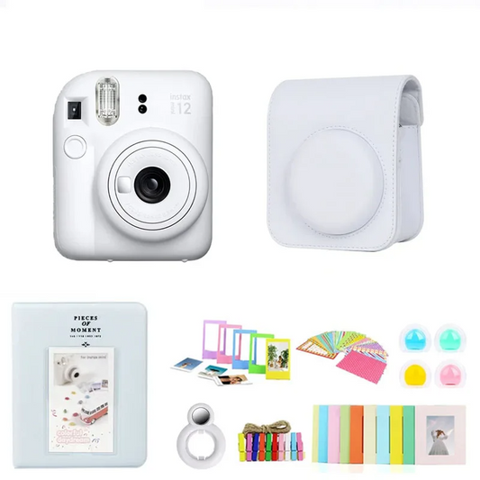 Fujifilm Mini 12 White Instant Camera Set
