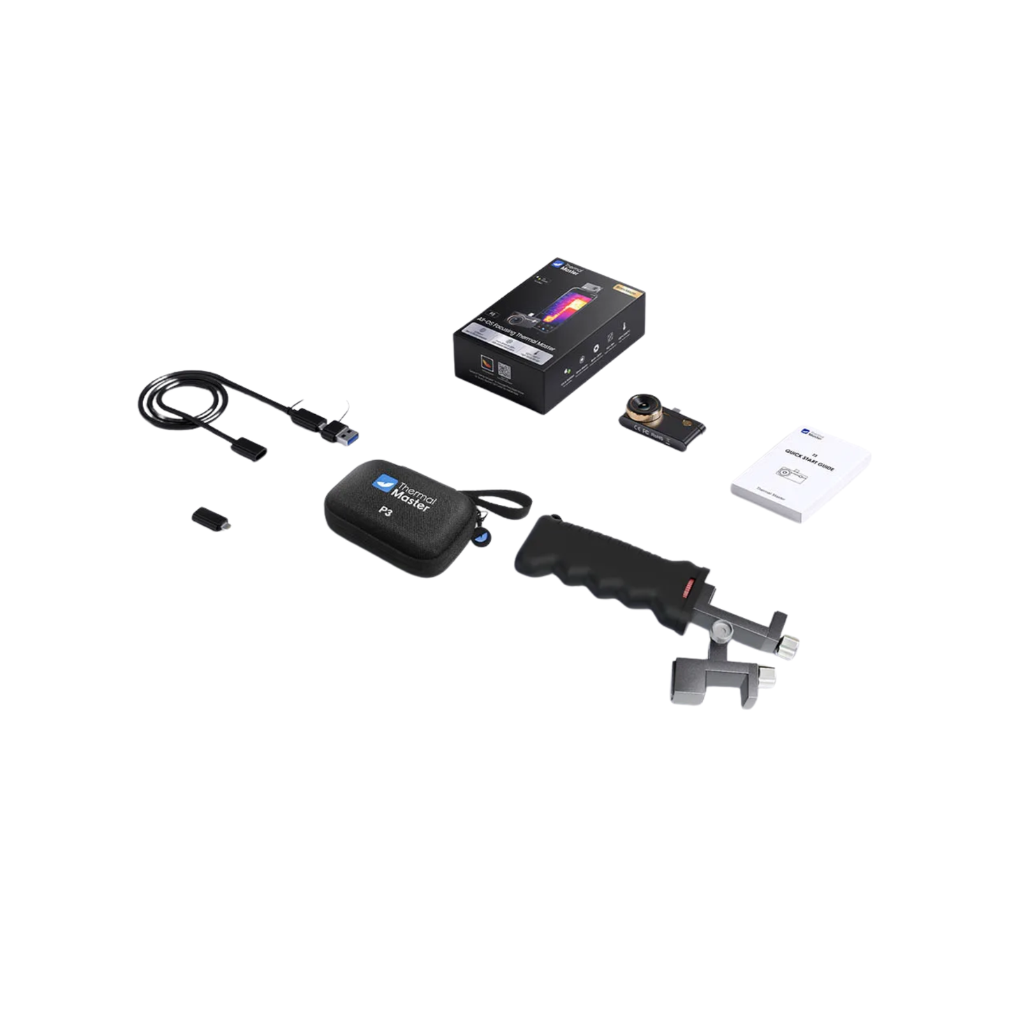 Heavy Duty P3 Phone Holder Compatible with USB-C Thermal Camera