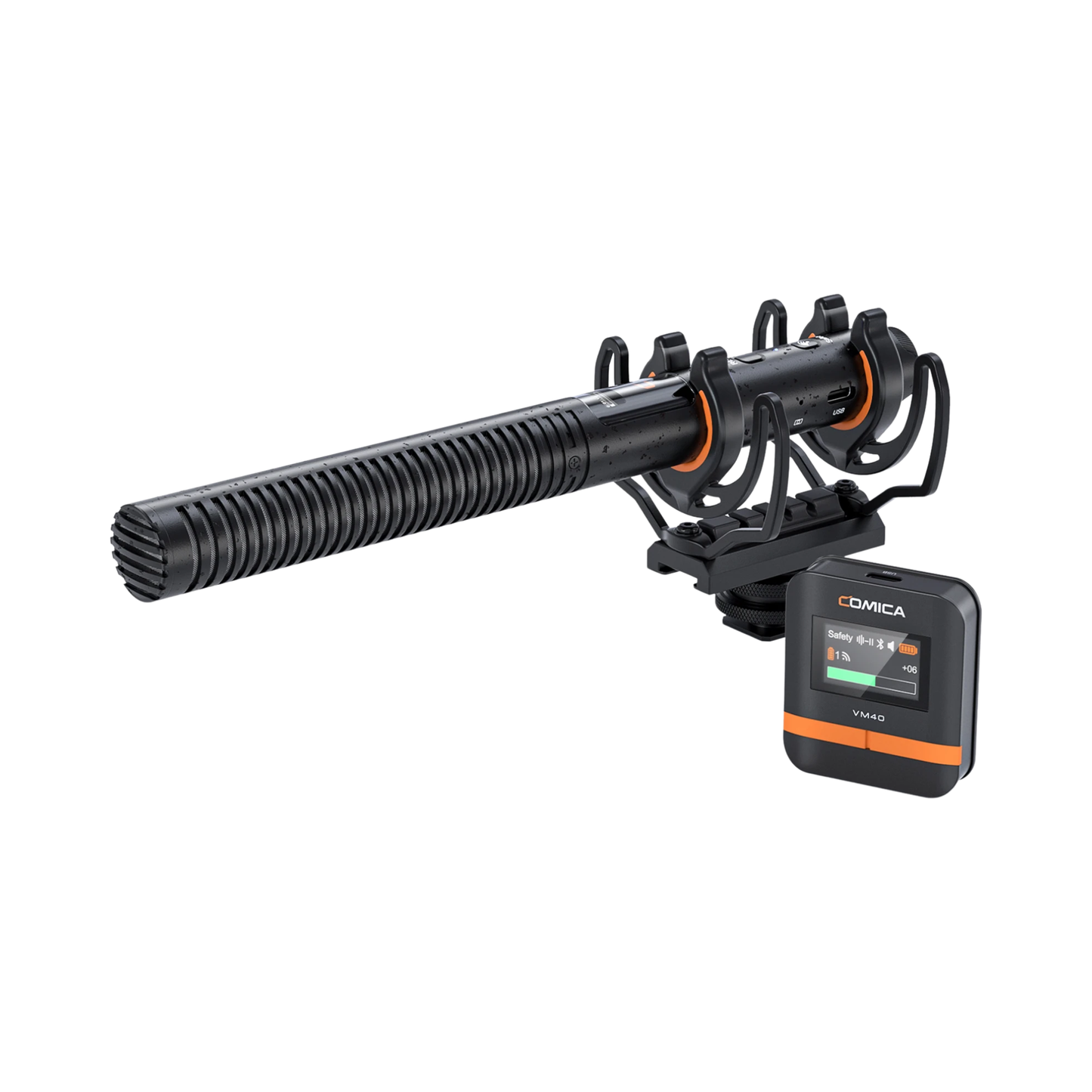 32GB Wireless Shotgun Microphone for Camera PC