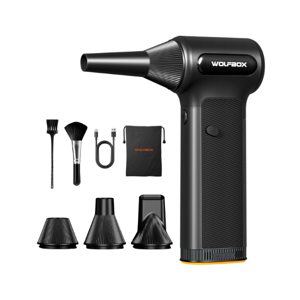 Cordless Electric Air Duster 3-Speed Portable Blower Fan
