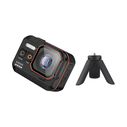 4K Action Camera with Remote and Sport Accessories